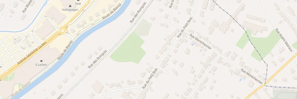 Plan du 32 Rue du Petit Bois à Montceau-les-Mines
