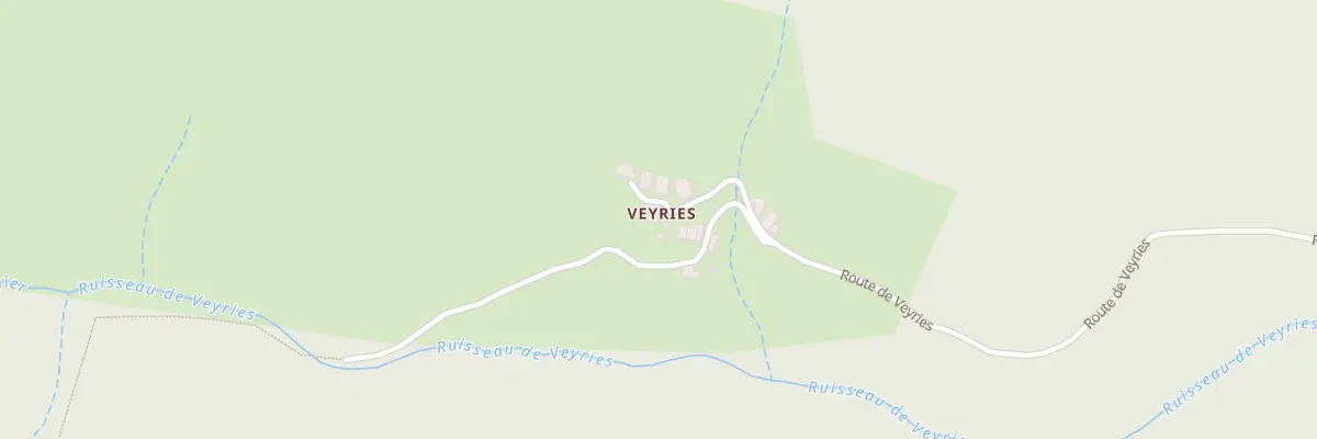 Plan du 5006 Veyries à Marcols-les-Eaux