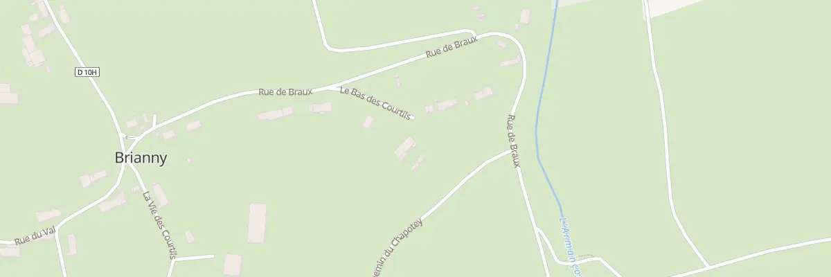 Plan du 8 Le Bas des Courtils à Brianny