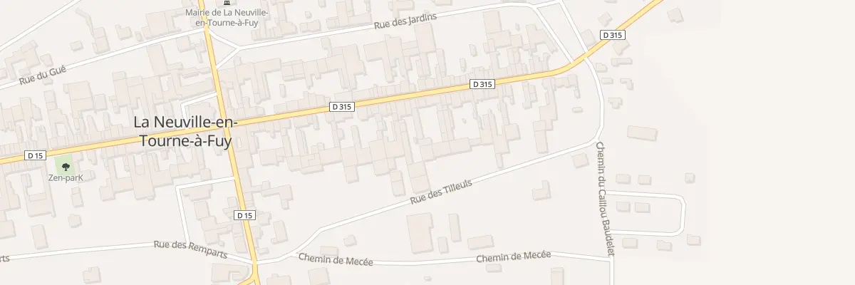 Plan du 24 Rue Paulin Maupinot à La Neuville-en-Tourne-à-Fuy