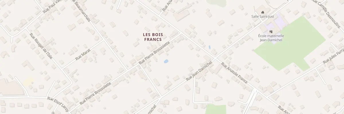 Plan du 7 Rue Pierre Brossolette à Saint-Vallier