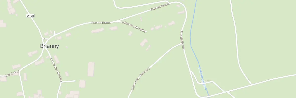 Plan du 6 Le Bas des Courtils à Brianny