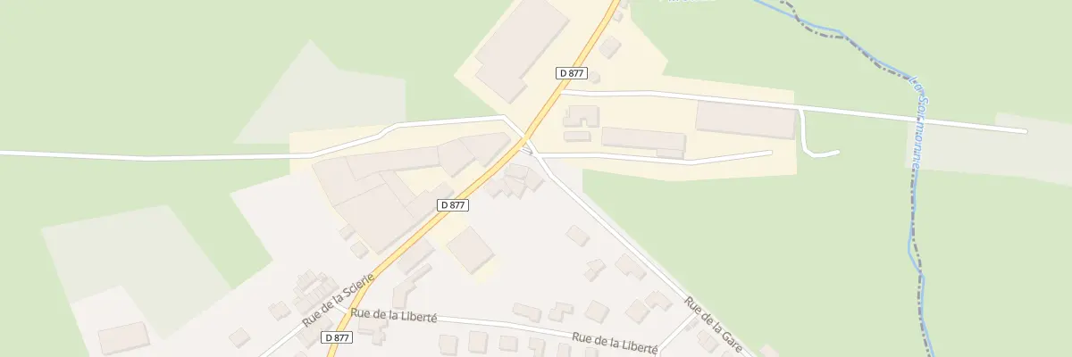 Plan du 4 Pl de la Gare à Auvillers-les-Forges