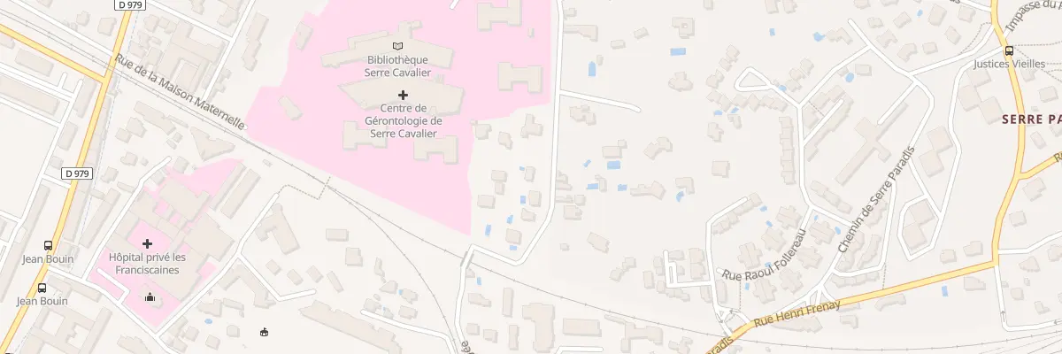 Plan du 19 Rue Pitot Prolongée à Nîmes