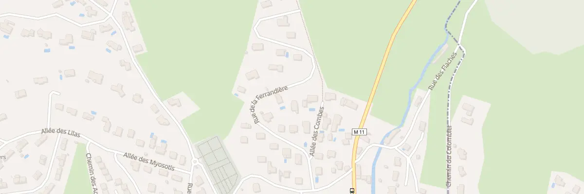 Plan du 446 Rue de la Ferrandiere à L’Étrat