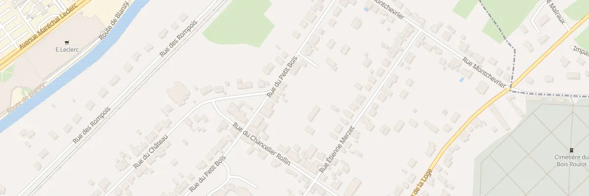 Plan du 37 Rue du Petit Bois à Montceau-les-Mines
