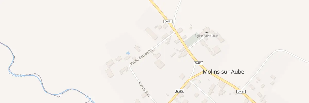 Plan du 1 Rle des Jardins à Molins-sur-Aube