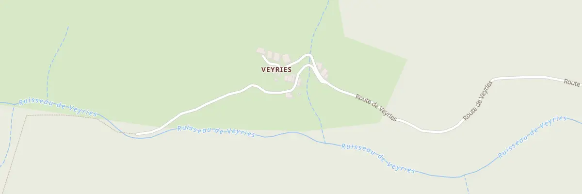 Plan du 5004 La Veyris à Marcols-les-Eaux
