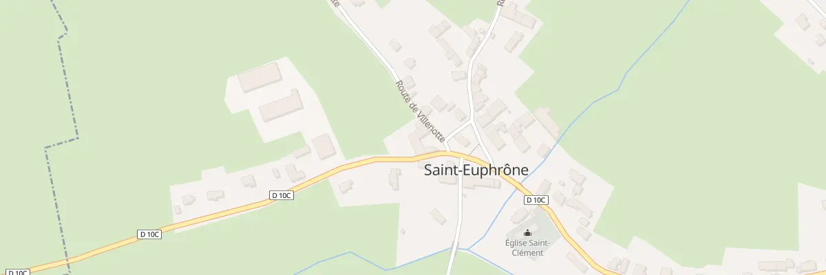 Plan du 13 Pl de la Mairie à Saint-Euphrône