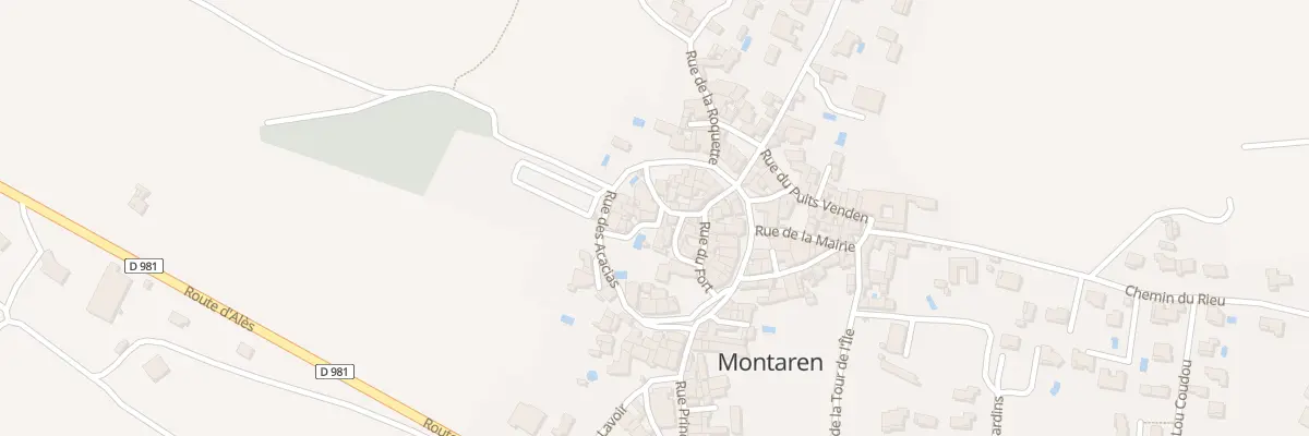 Plan du 2 Rue des Marronniers à Montaren-et-Saint-Médiers