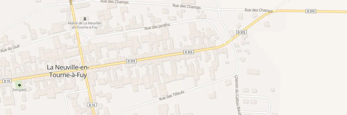 Plan du 28 Rue Paulin Maupinot à La Neuville-en-Tourne-à-Fuy