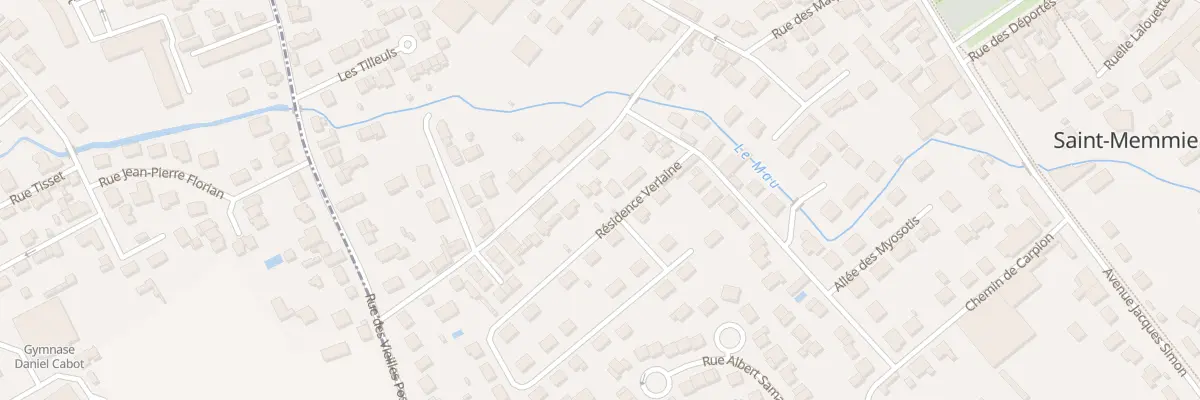 Plan du 6 Res Verlaine à Saint-Memmie
