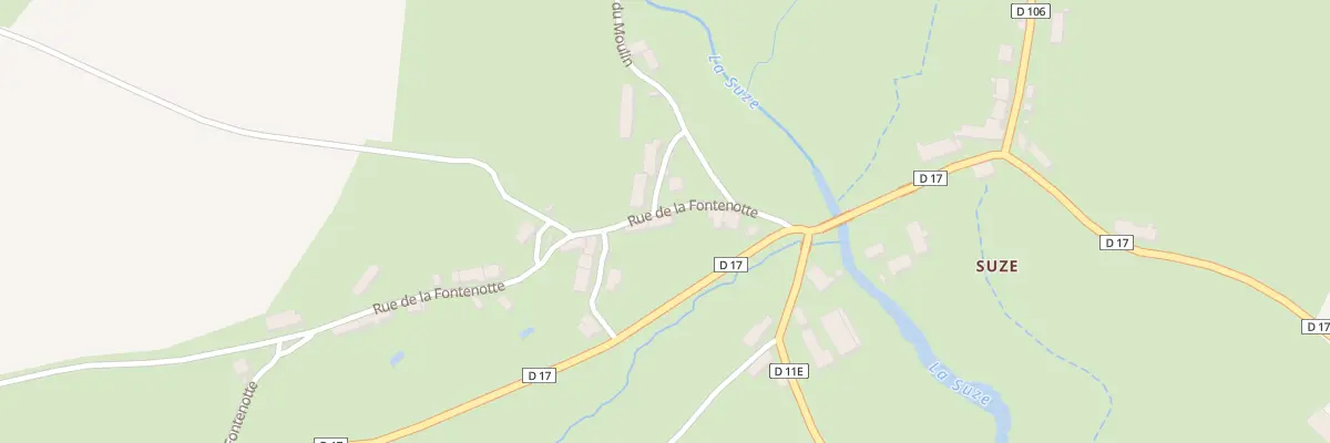 Plan du 5 Rue de la Fontenotte à Marcheseuil