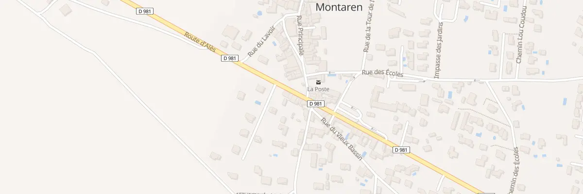 Plan du 9 Rte d’Alès à Montaren-et-Saint-Médiers