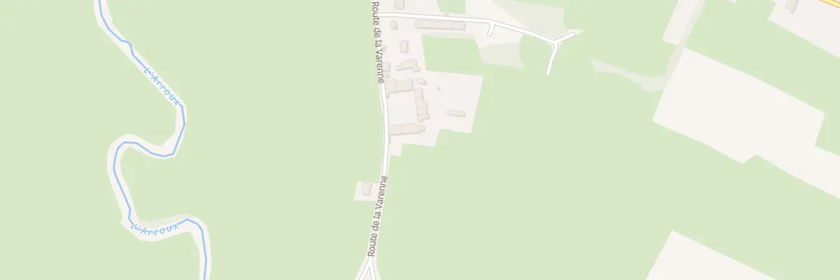 Plan du 25 Rte de la Varenne à Igornay