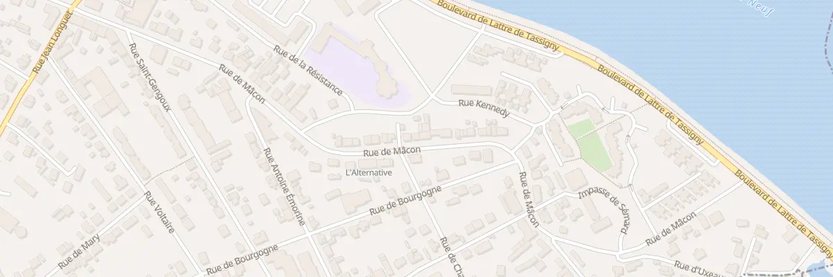 Plan du 51 Rue de Macon à Montceau-les-Mines