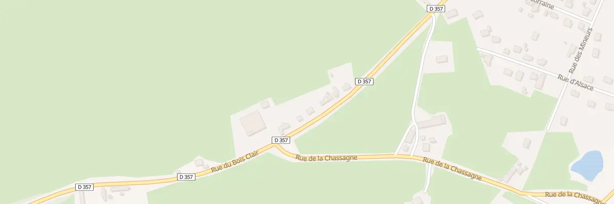 Plan du 46 Rue du Bois Clair à Blanzy