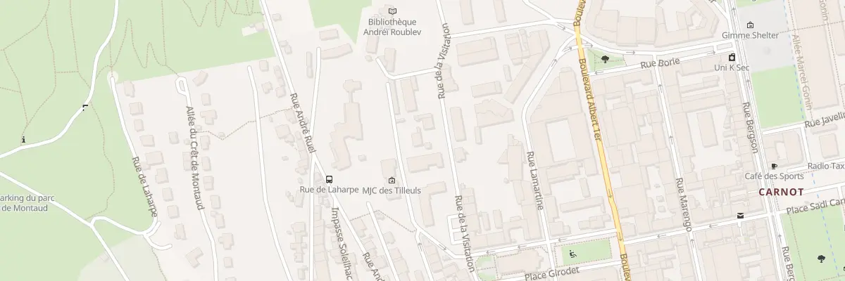 Plan du 19 Rue de la Visitation à Saint-Étienne