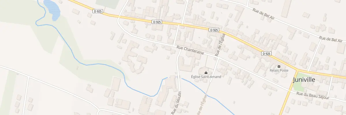 Plan du 28 Rue Chanteraine à Juniville