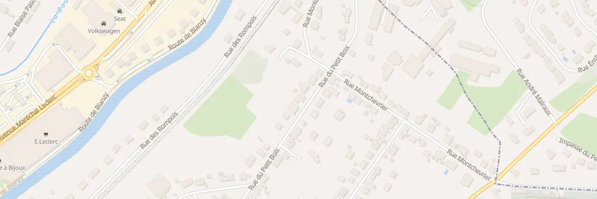 Plan du 26 Rue du Petit Bois à Montceau-les-Mines