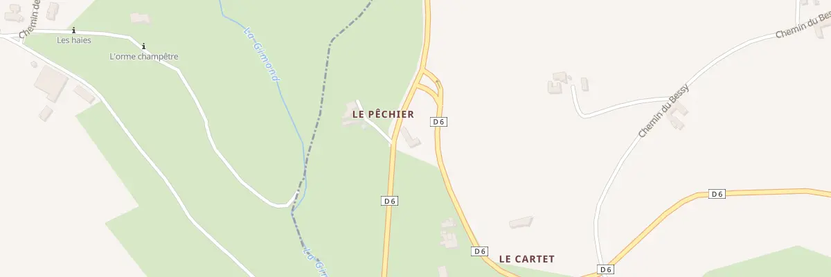 Plan du 1903 Rte de Saint Galmier à Chevrières