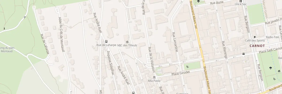 Plan du 11 Rue de la Visitation à Saint-Étienne