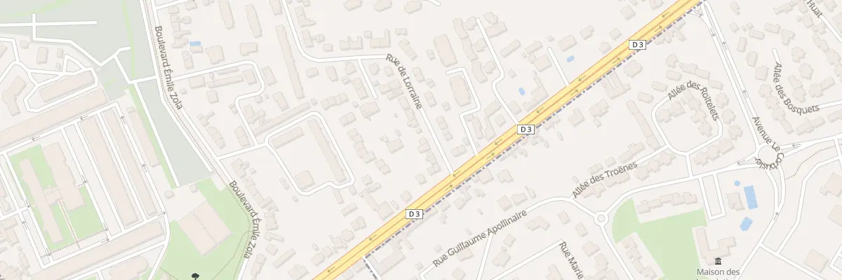Plan du 36 Rue de Lorraine à Châlons-en-Champagne