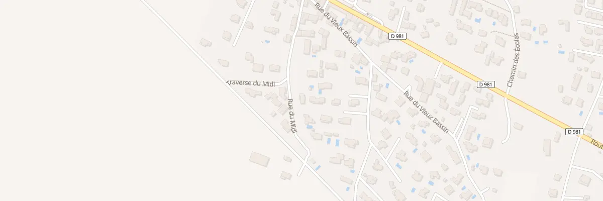 Plan du 5639 Rue du Midi à Montaren-et-Saint-Médiers