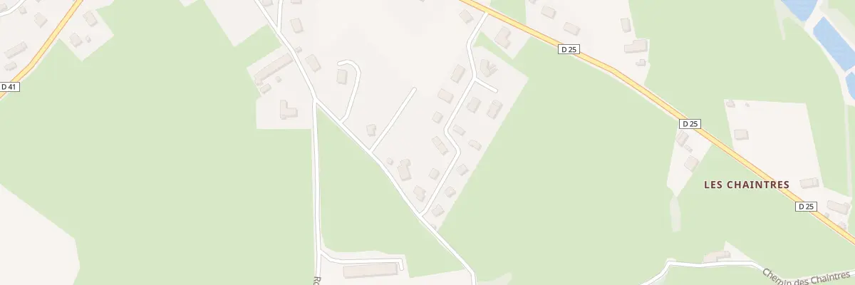 Plan du 150 Rue du Champ Montillet à Gibles