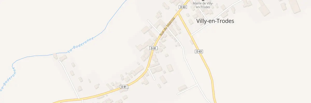 Plan du 19 Rue du Matrois à Villy-en-Trodes