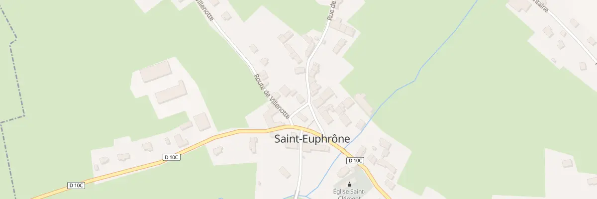 Plan du 11 Pl de la Mairie à Saint-Euphrône