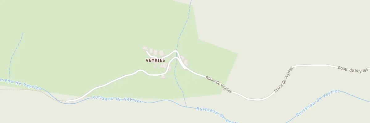 Plan du 5003B Ladreyt de Veyries à Mézilhac