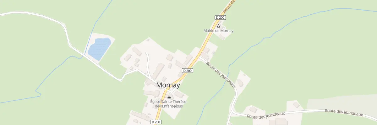 Plan du 5077 Le Bourg à Mornay