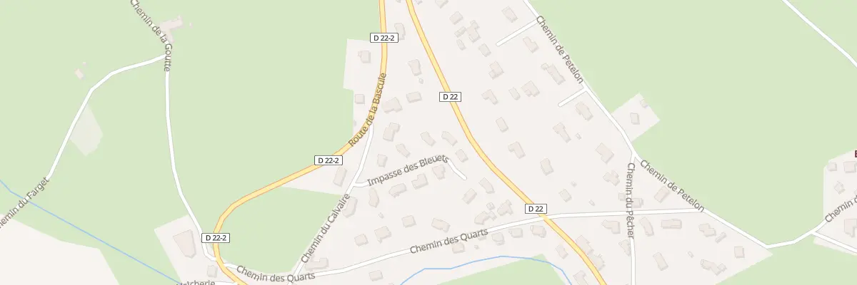 Plan du 87 Imp des Bleuets à Saint-Romain-les-Atheux