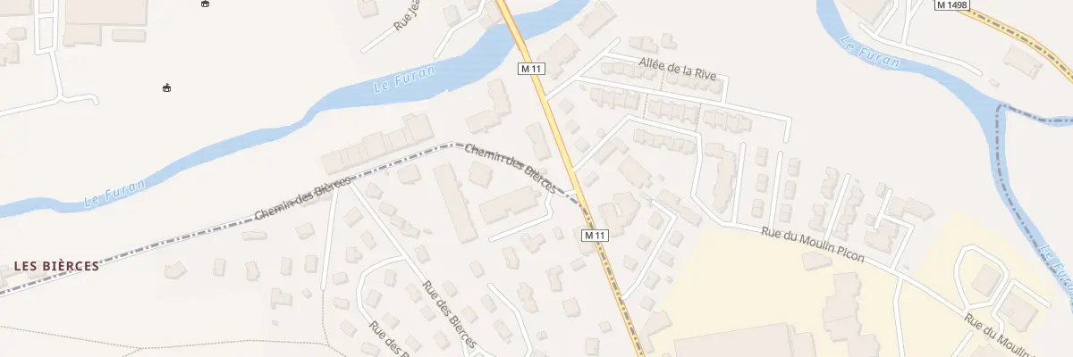 Plan du 12 Che des Bierces à Saint-Priest-en-Jarez