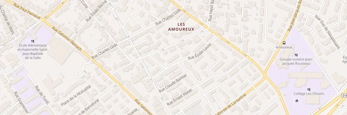 Plan du 11 Rue Emile Lauze à Nîmes