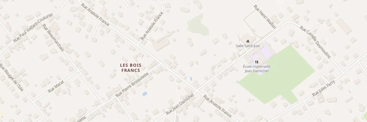 Plan du 55 Rue Anatole France à Saint-Vallier