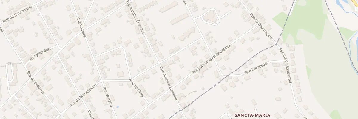 Plan du 7 Rue de la Mare à Montceau-les-Mines