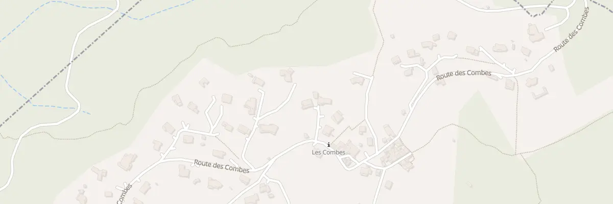 Plan du 17A Rte des Combes à Ucel