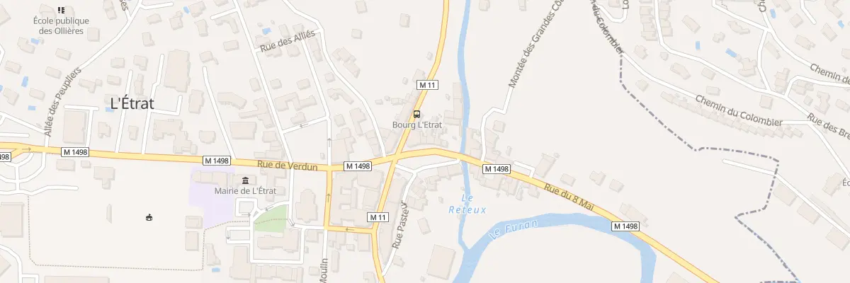Plan du 3 Rue du Huit Mai à L’Étrat