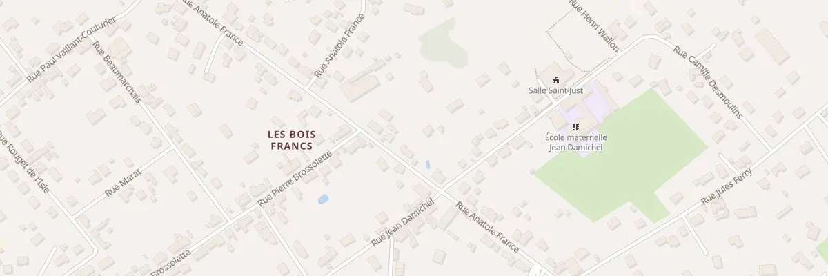 Plan du 57 Rue Anatole France à Saint-Vallier
