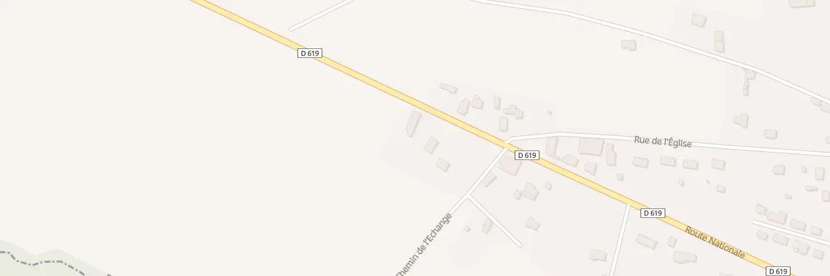 Plan du 4 Rte Nationale à La Villeneuve-au-Chêne