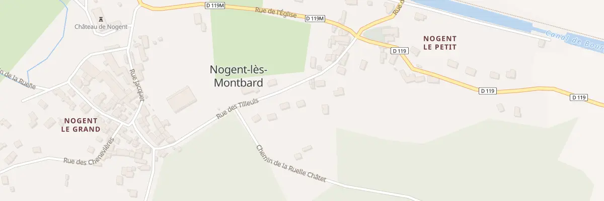Plan du 5 Rle Chatet à Nogent-lès-Montbard
