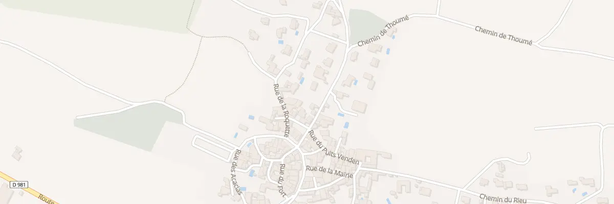 Plan du 5575 Imp de la Roquette à Montaren-et-Saint-Médiers