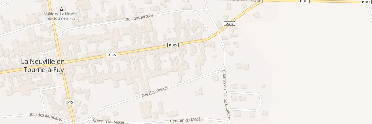 Plan du 38 Rue Paulin Maupinot à La Neuville-en-Tourne-à-Fuy