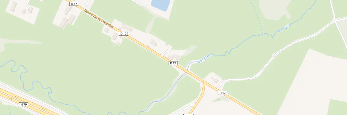Plan du 1085 Rte de la Fourche à Vendenesse-lès-Charolles