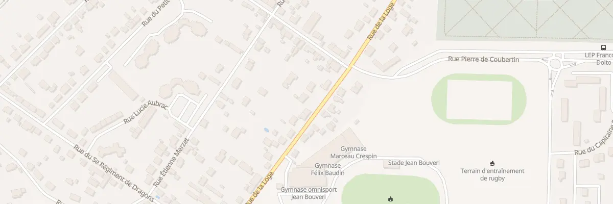 Plan du 38 Rue de la Loge à Montceau-les-Mines
