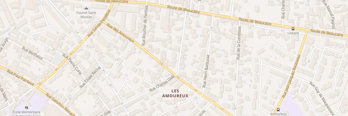 Plan du 16Q Rue Doc Roux à Nîmes