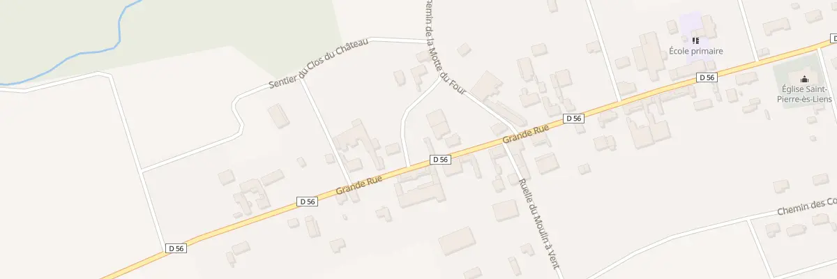 Plan du 14 Grande Rue à Jasseines