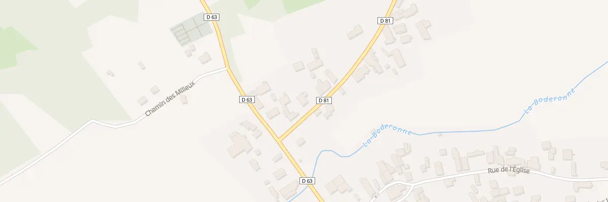Plan du 3 Rue de la Bredondaine à Villy-en-Trodes